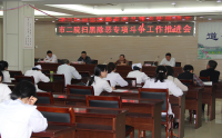 市二院召开扫黑除恶专项斗争工作推进会