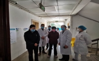 昌红梅来我院督导新型冠状病毒肺炎防控工作